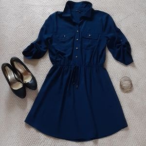 Womens Bebop (be you be free) navy dress